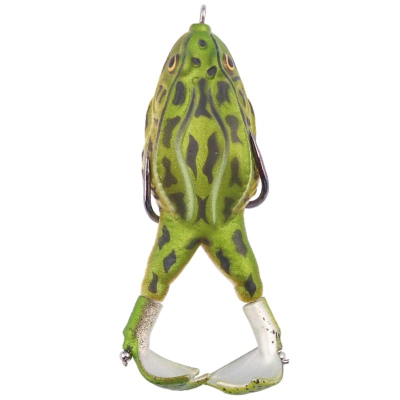 Fishing Baits Frogs Topwater Swimming Lures Realistic Frogs Lures Soft Baits Fishing Lures for Freshwater Saltwater