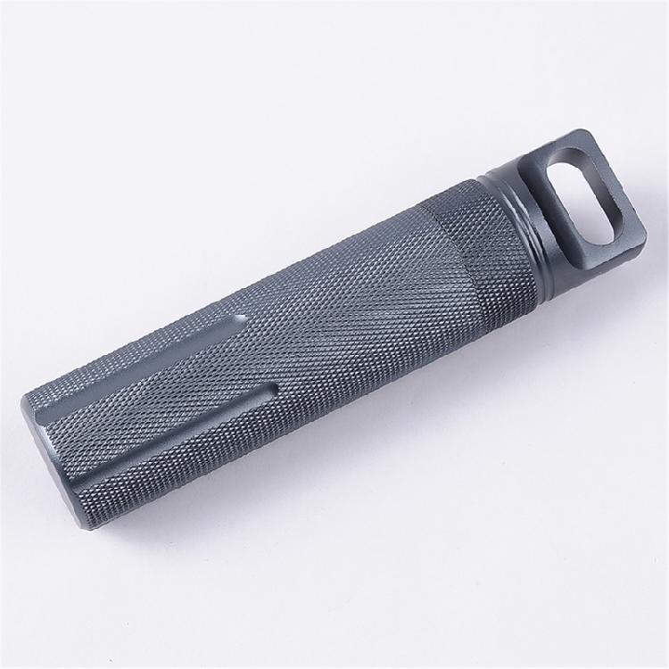 Leichtgewicht Aluminium Wasserdicht Outdoor Halter Notfall Vorratsbehälter für Outdoor Camping und Wandern