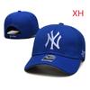 Berretto da baseball unisex 47Brand NY/LA ricamato con visiera rigida - Multicolore