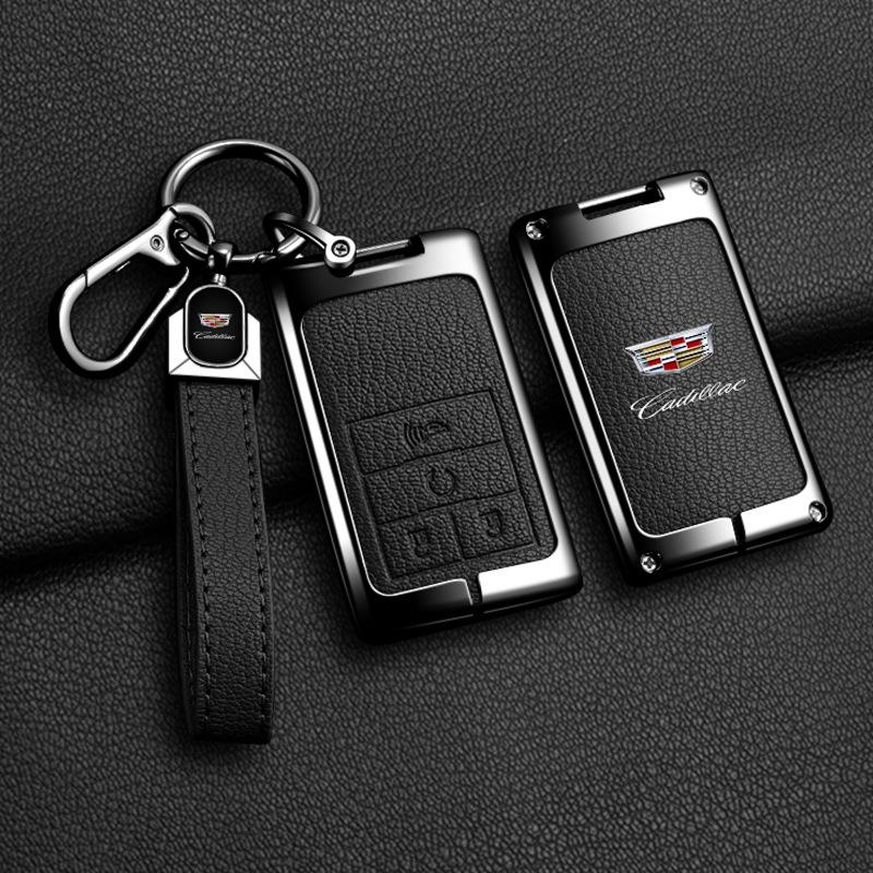 Cadillac Key Fob Shell for 13/14 XTS, Old CTS, Escalade, SLS, Seville, SRX - Suitable for Men & Women