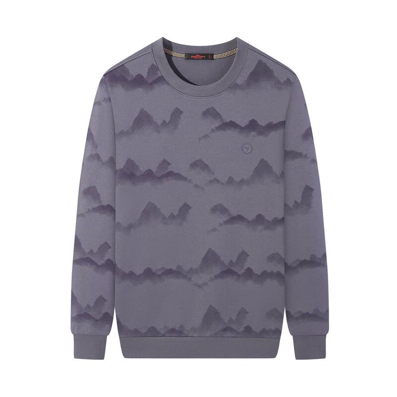Septwolves Men's National Style Printed Sweatshirt