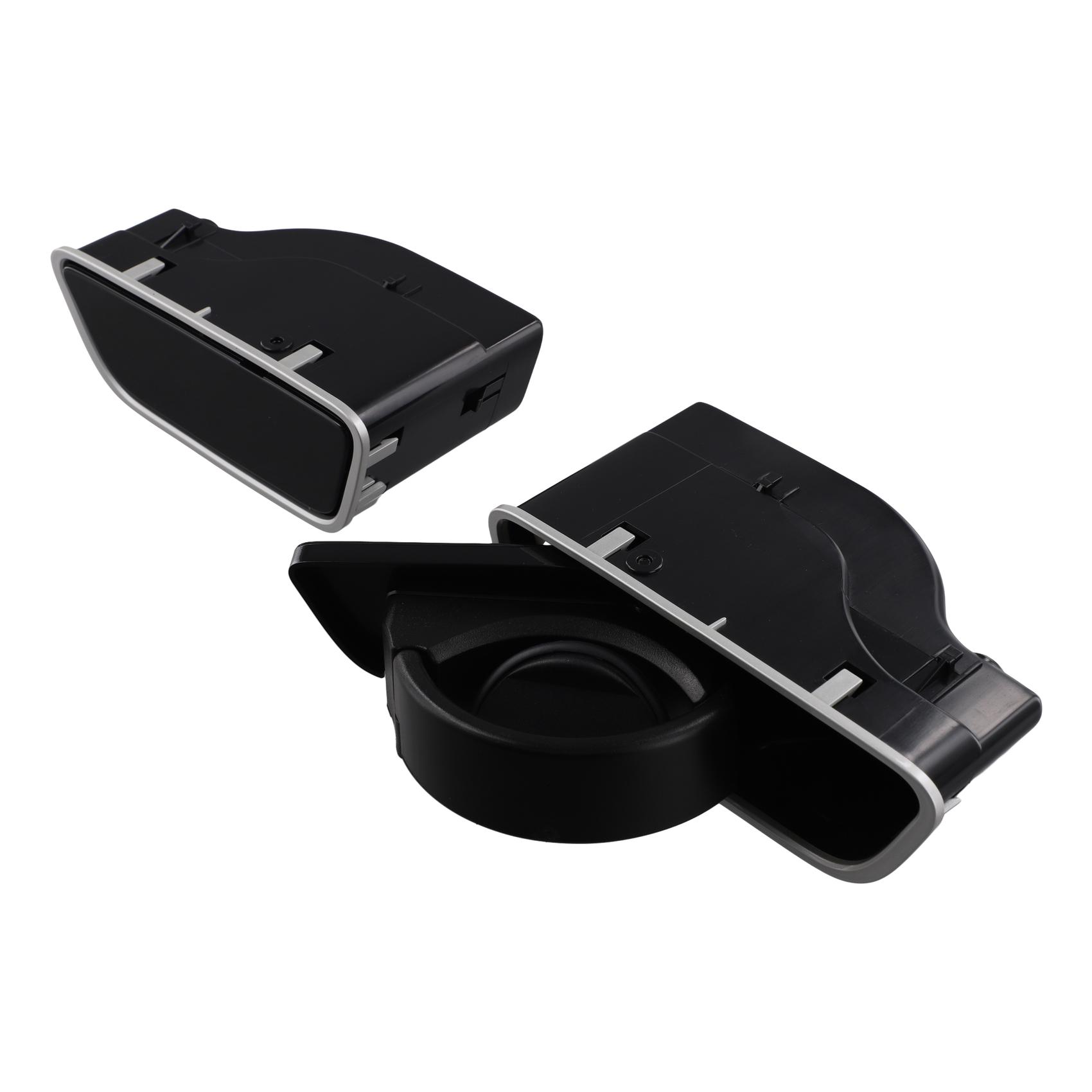 A58X-A0998101003 Car Front 1Rd Row Cup Holder Drink Holder For Mercedes Benz W447 Vito V-Class 2015- BlackSilver
