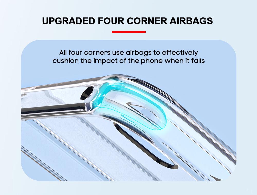 Ultracienkie Przezroczyste Etui TPU+PC dla Nothing Phone 3 i Phone 2