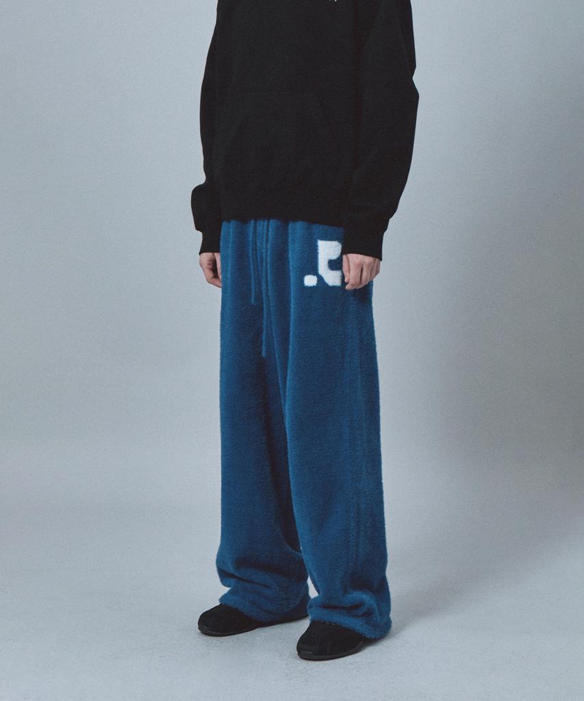 REST&RECREATION Hairy Knit Pants - Blue