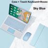 Custodia per iPad 5a Generazione 6a Generazione 9.7 Pollici, Custodia con tastiera Bluetooth per iPad Air 1 Air 2 Pro 9.7 Pollici Copritastiera Funda