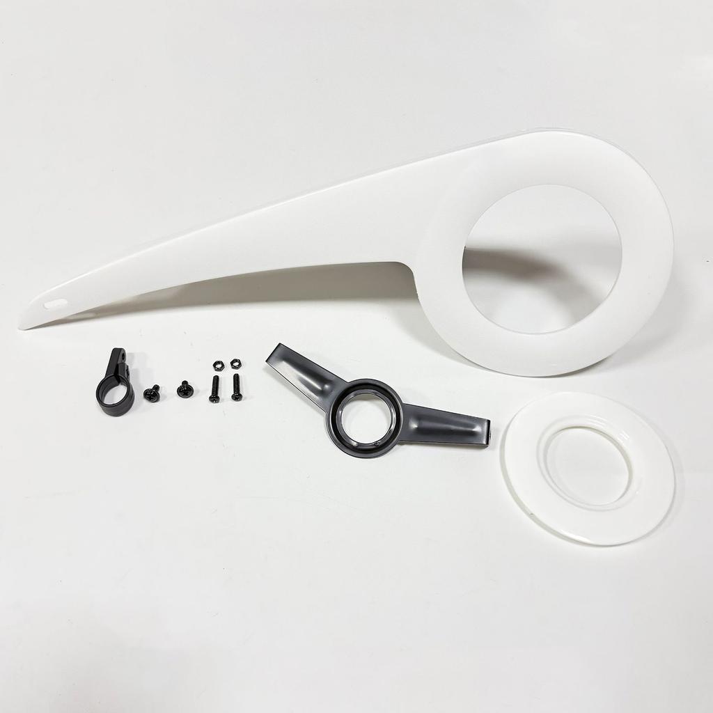 Bike Chain Guard Cover Sprockets Chainring Protection Bicycle Parts with Mount Hardware Wheel Crankset Protector for 32T-38T