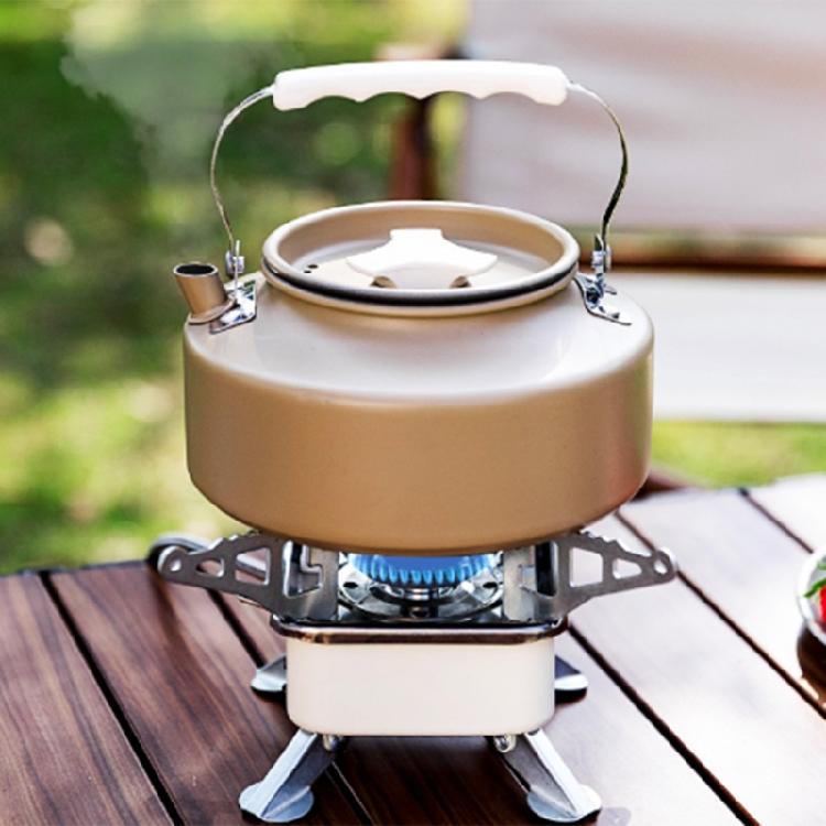 Faltbarer Camping Winddichter Gaskocher Outdoor Kocher Ultraleichter Brennkocher