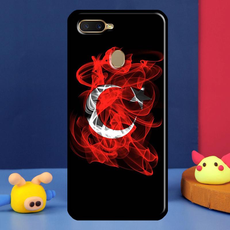Türkei Turkey Ataturk Flagge Hülle Für Oppo A16 A76 A96 A58 A78 A98 A5 A9 A91 A15 A17 A77 A52 A72 A74 A94 A54S A57S Abdeckung
