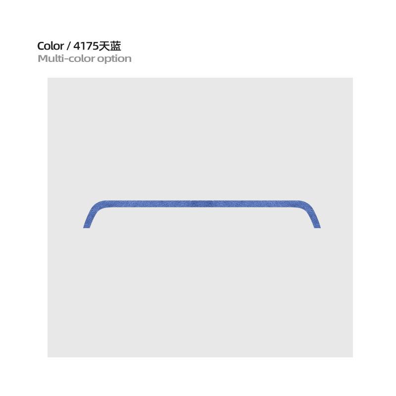 Italy Suede Overlay Interior Cover for Zeekr 001 2024 2025 Car Central Control A/C Air Outlet Frame Trim Strip Stickers