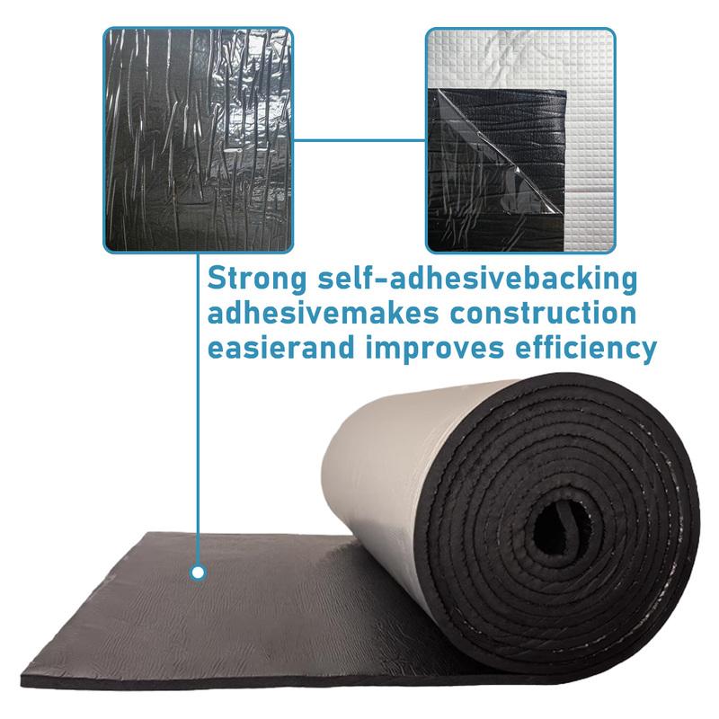 5mm/10mm Thick Closed Cell Foam Heat Insulation Cotton Heavy Truck Acoustic Impedance Heat Insulation Noise Prevention Cotton