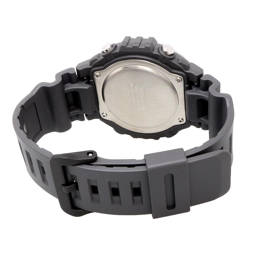 Casio Standard Digital Metal Face Watch Dark Gray with Black Inverted Overseas Model Men's MWD-110H-8BV LCD
