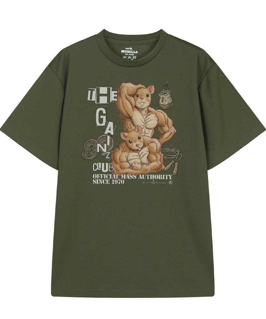 DRIFTOUT Gains Club Functional Short Sleeve T-Shirt (5 Colors) (Type A)