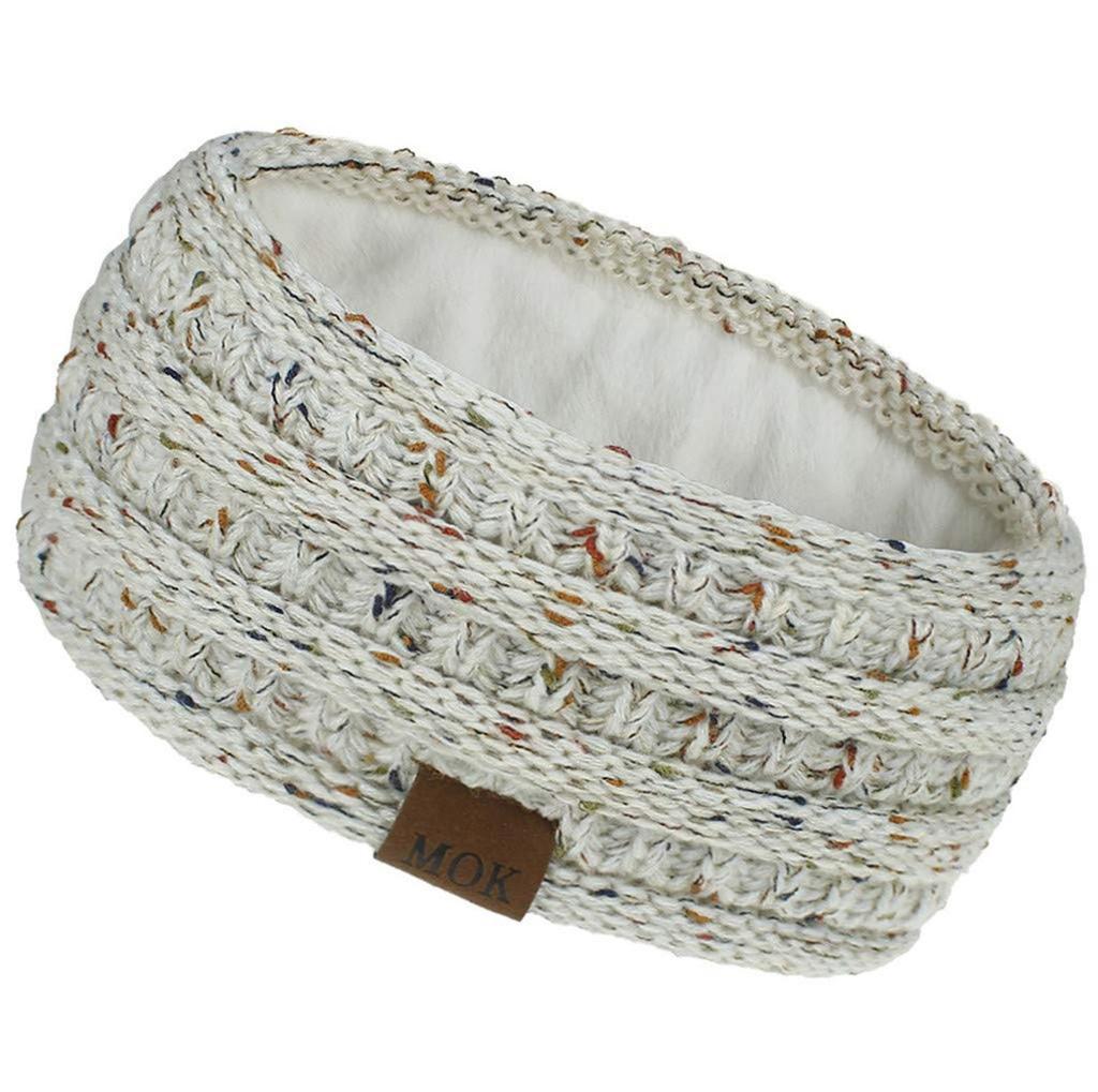 Nye Kvinner Jenter Pannebånd Vinter Cross Pannebånd Ørevarmer Hodeomslag Gave