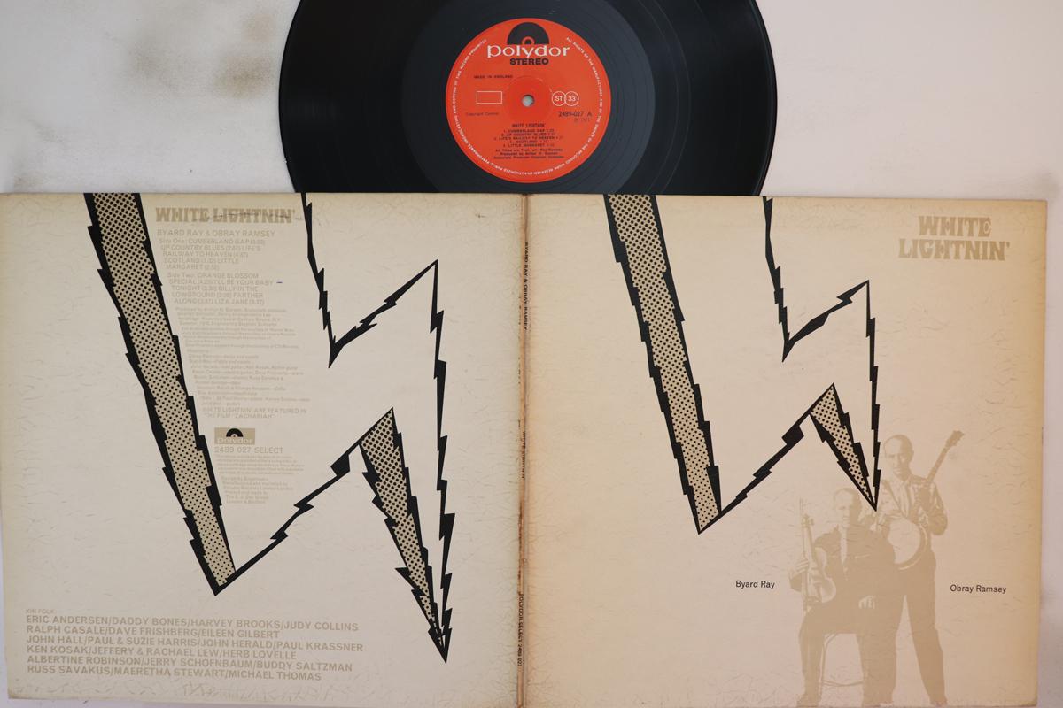 

LP Record WHITE LIGHTNIN - White Lightnin 2489027 POLYDOR 1971 UK Country Used