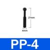 Raccordo Pneumatico PP Tappo Tubo a Diametro Variabile Tappo Tubo Spina a Inserimento Rapido Tappo Tubo Gas Tubo Aria 4 6 8 10 12 14 16mm