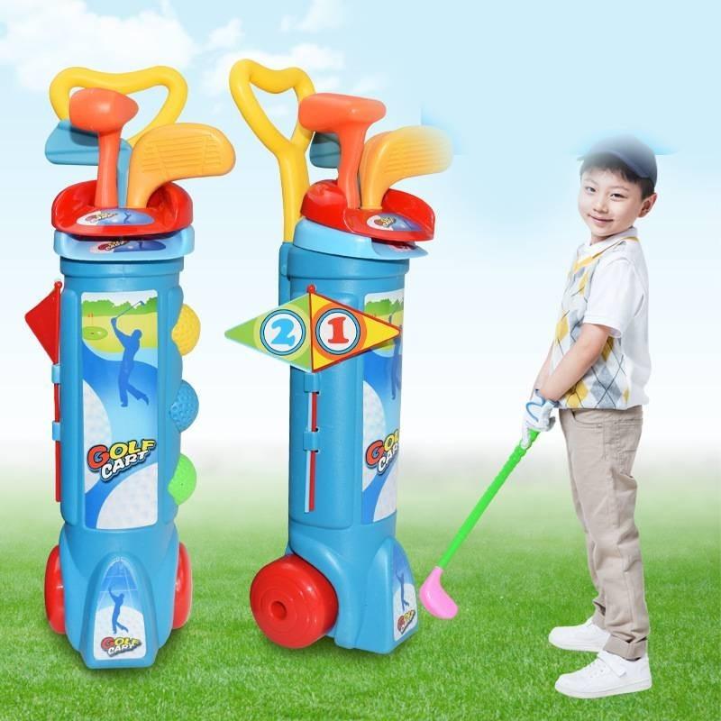 High-quality Plastic Golf Club Mini Set For Kids And Parents Outdoor Fun