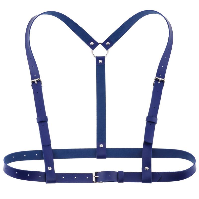 Women Sexy Garters faux Leather Women Body Bondage Cage Sculpting Harness Waist Belt Straps Suspenders Goth Harajuku Belt