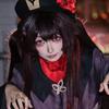 Impact Hutao Cosplay Costume Shoes Uniform Wig Chinese Style Halloween Costumes for Women Game Hu Tao