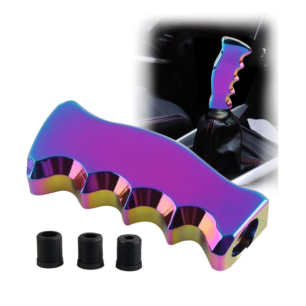 [Aluminum Alloy] Shift Knob Shift Lever Handle Type AT/MT Car Universal Heavy Weight (Multicolor)