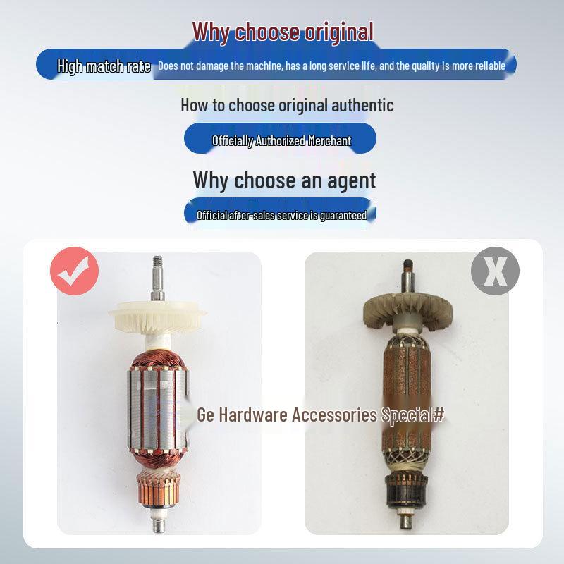 Dongcheng Szlifierka Kątowa Rotor i Zestaw Akcesoriów do Polerowania