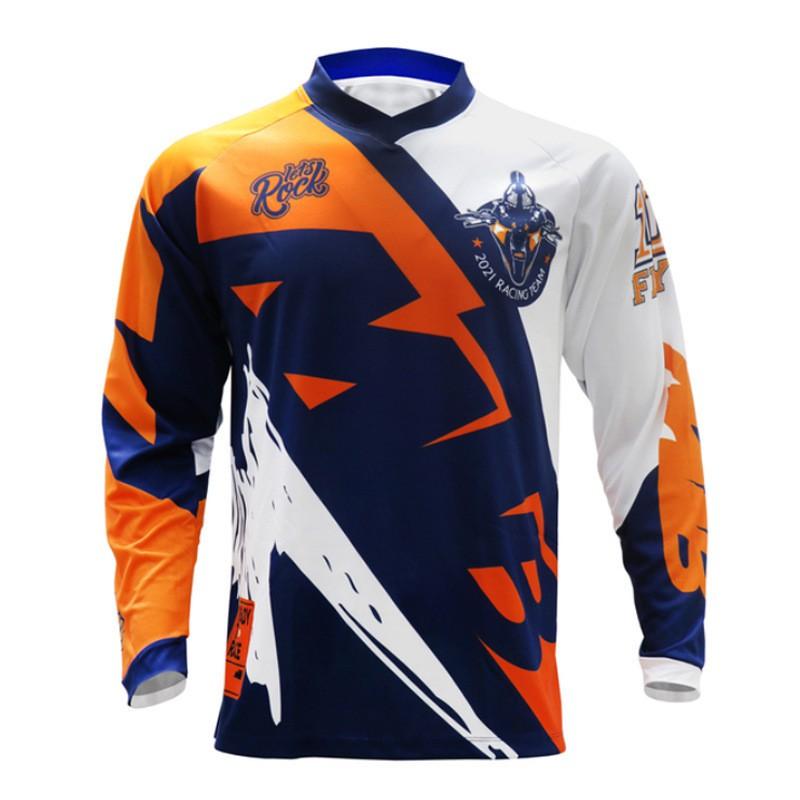 Mountain Bike Downhill Jersey Quick-Dry Cycling Shirt Men Women Riding Apparel