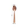 5-Piece Gold-Plated Hammered Stainless Steel Flatware Set - Includes Steak Fork, Knife, Spoon, and Square Handle Utensils.