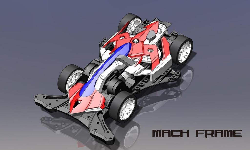 Tamiya Mini 4WD REV Series 14 Mach Frame 1/32 No. (FM-A Chassis)