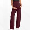 Zwangerschap Wijde Broeken Hoge Taille Stretch Comfortabel Zwangerschap Broeken Herfst Winter Casual Kleding