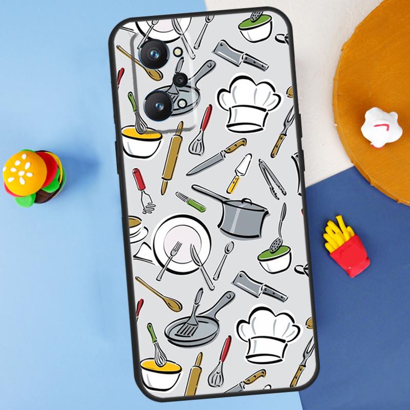 

Baking Utensils For Realme C55 C67 C61 C75 C53 C51 C21Y C25S GT 6 6T 5 GT7 Pro 10 11 12 13 14 Pro Plus Case Realme C15