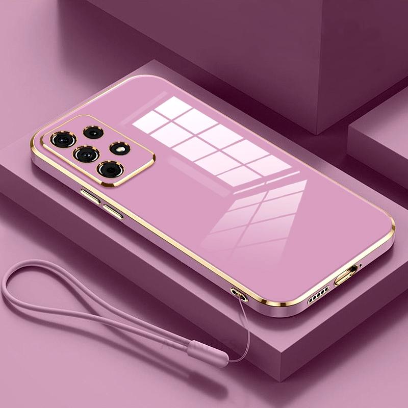 

A 52 32 33 53 23 13 Роскошный чехол-ремешок с покрытием из силикона для Samsung Galaxy A52 A53 A23 A13 A33 A32 A72 A73 M32 4g 5g Мягкий чехол A52 (4G 5G)