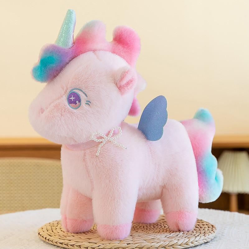 Unicorn Plush Toy Dolls Room Decoration Children Festivals Gift Pp Xmas Cotton