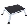 RV Step Stool 3 Gears Height Adjustable Non Slip Wide Finish 150KG Load Capacity RV Platform Step Stool