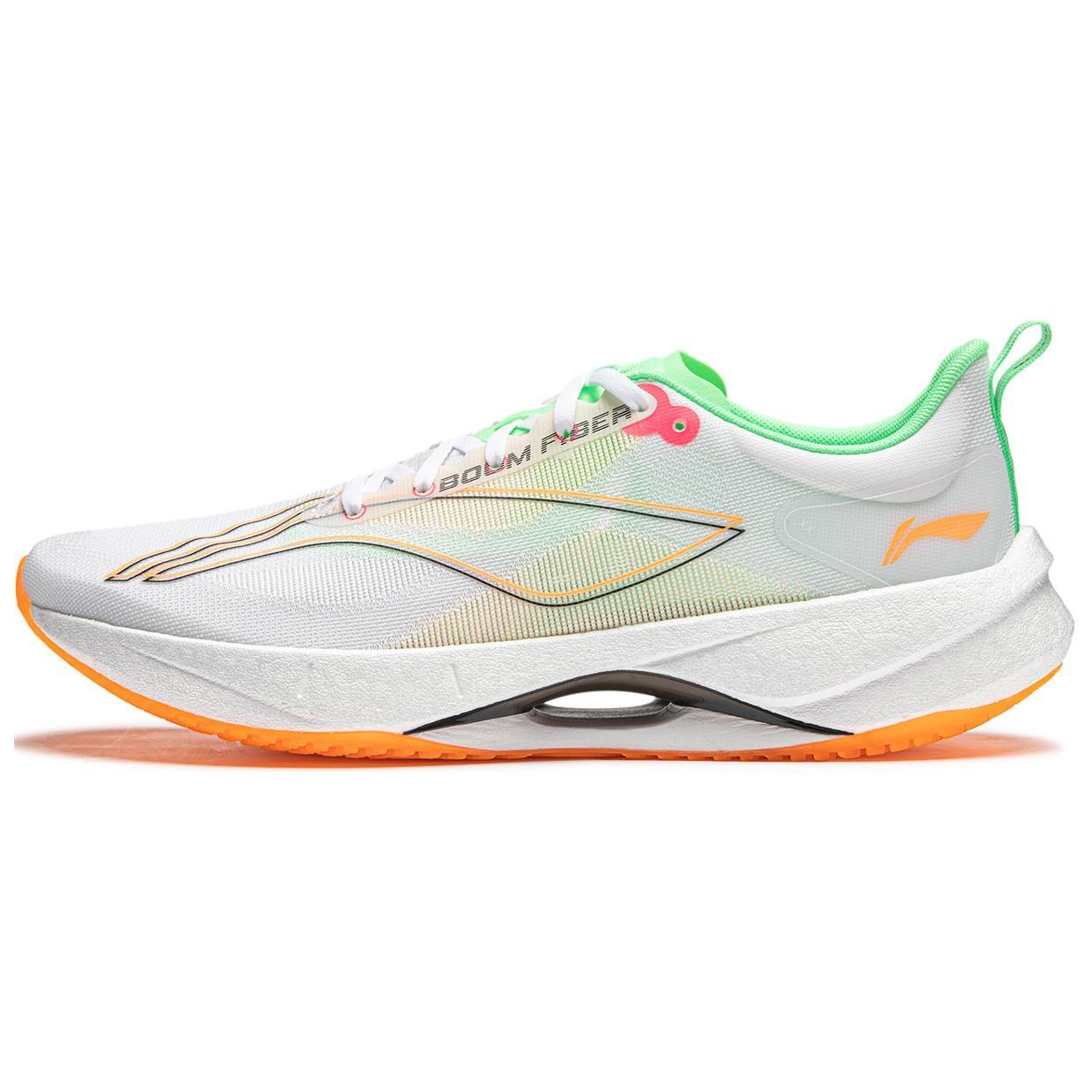 Li-Ning Superlight 21 White Green Orange Men s ARBU001-7 EU 43⅔