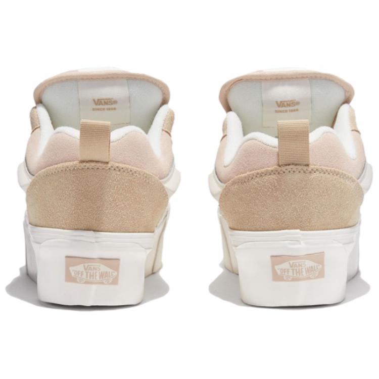 Vans Knu Stack Trendy Comfortable Durable Low Top Canvas Shoes Women Sneaker Beige VN000CP6BSM1