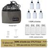 Portable Camping Seasoning Bottle Set with Sealed Oil Bottles and Storage Bag