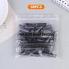 Jump Rope Hard Beads 1 Inch Length 50Pcs Pack for Beaded Skipping Rope Making Replaceable Fitness Training Accessories