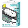 Multi-Port Android Charger with Dual USB & Type-C Power Strip