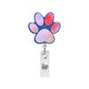 Glitter Acrylic Id Holder Vibrant Retractable Badge Reel Alligator Clip Badge Holder Inspirational Nurse Badge Reel For Nurse