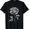 Schöne Schwarze Rose Blume Für Männer, Frauen Und Kinder T-Shirt