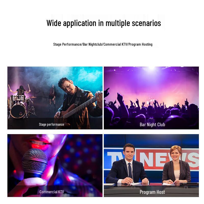 DAIPU DP-EW700 UHF Wireless Dual Headset Conference Microphone System (CN Version)