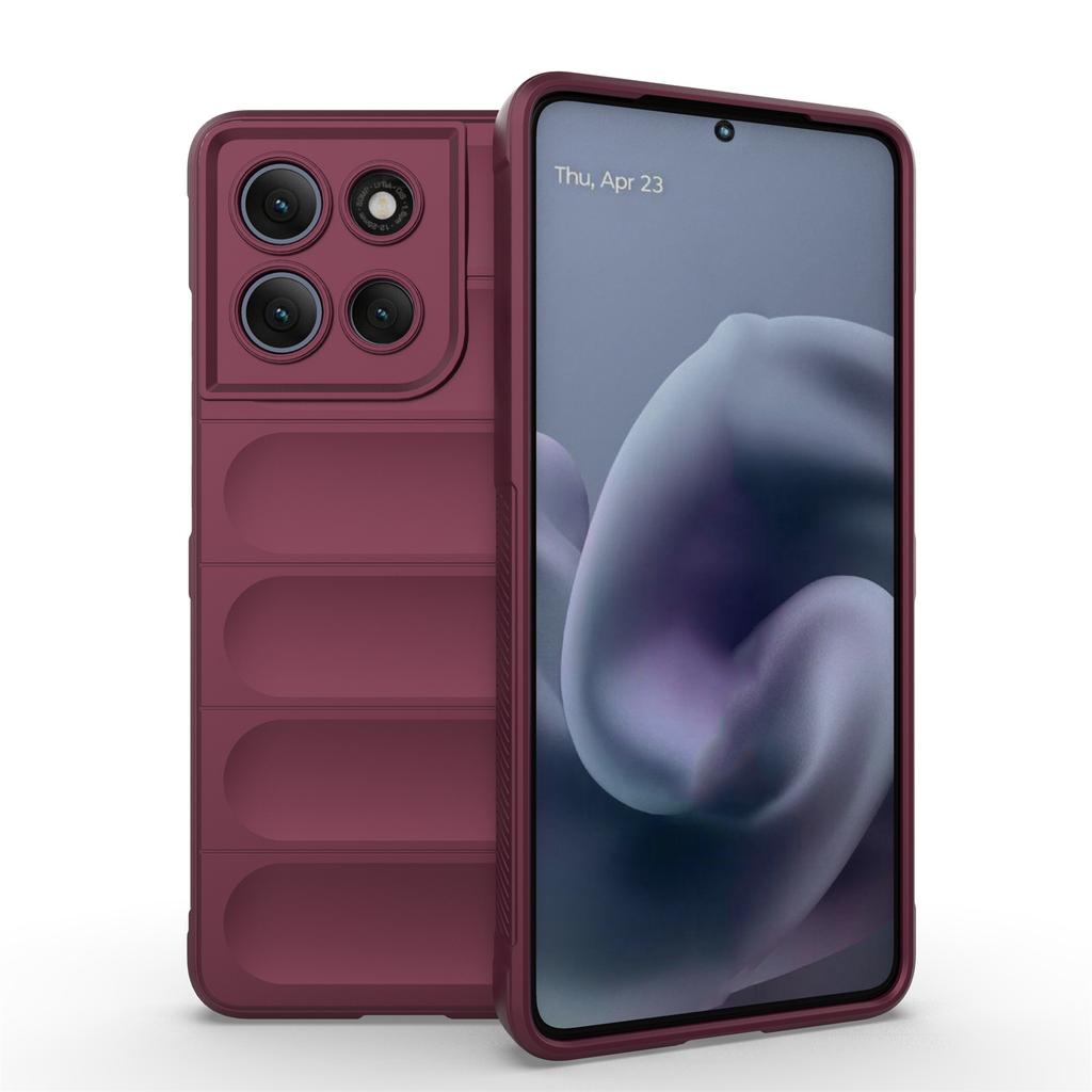 Für Motorola Moto G86 Power 5G Hülle Sturzsichere Weiche TPU Robuste Handy-Rückabdeckung