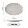 White Ceramic Plate Set Home Dinner Plate Bowl Steak Salad Tableware Creative Nordic Breakfast Dishes Plates Sets Coffee Mug Cup