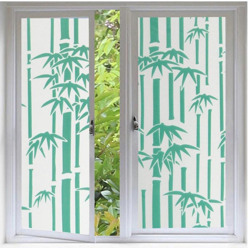 Window Privacy Film Window Clings Glass Door Sticker for Bathroom Bedroom Home