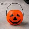 Großer Süßigkeiteneimer 1/2/3 Stück Halloween Kürbis Eimer, Süßes oder Saures Halter Korb, Jack-O-Lantern Süßigkeiten Eimer mit Griff, Partygeschenke