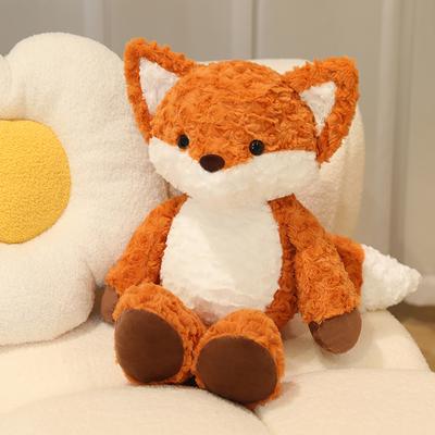 Süße kleine Fuchs Puppe läuft kleine Fuchs Puppe Kissen Stoffpuppe Plüsch Spielzeug Mädchen Geburtstagsgeschenk
