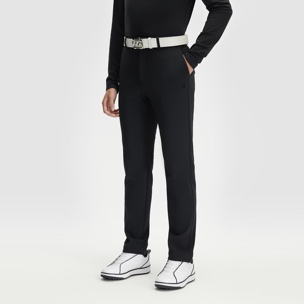 New FILA Casual Pants Men's Pitch Black A11M445601FBK