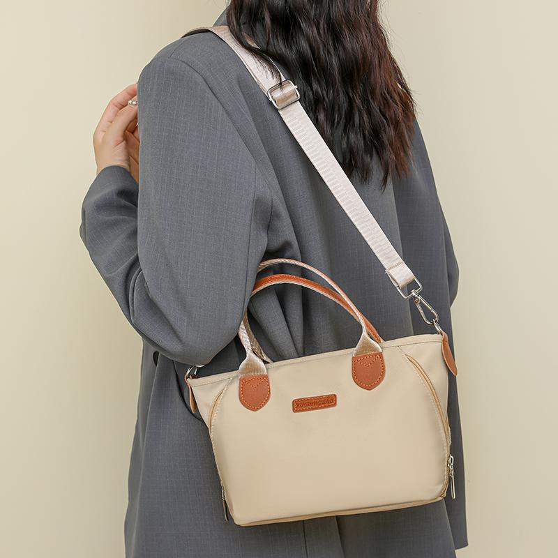 Women's Shoulder Bag Portable Crossbody Bag Nylon Cloth Bag Mother Bag