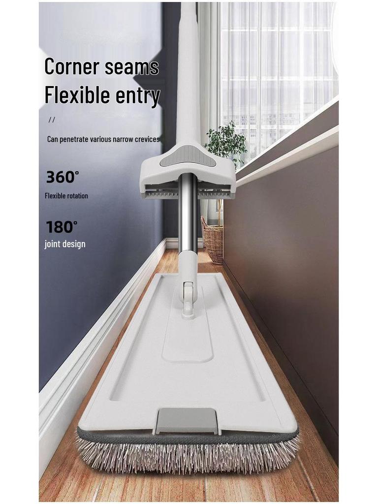 Automatic Hand-Free Water Absorption Mop with Glue Cotton for Floor Cleaning