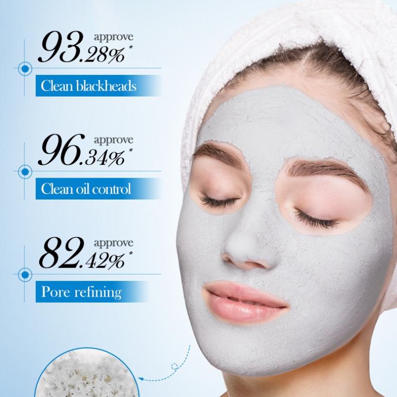 3pcs Mud Cleansing Mask SADOER Deep Cleansing Blackhead Removal Mask