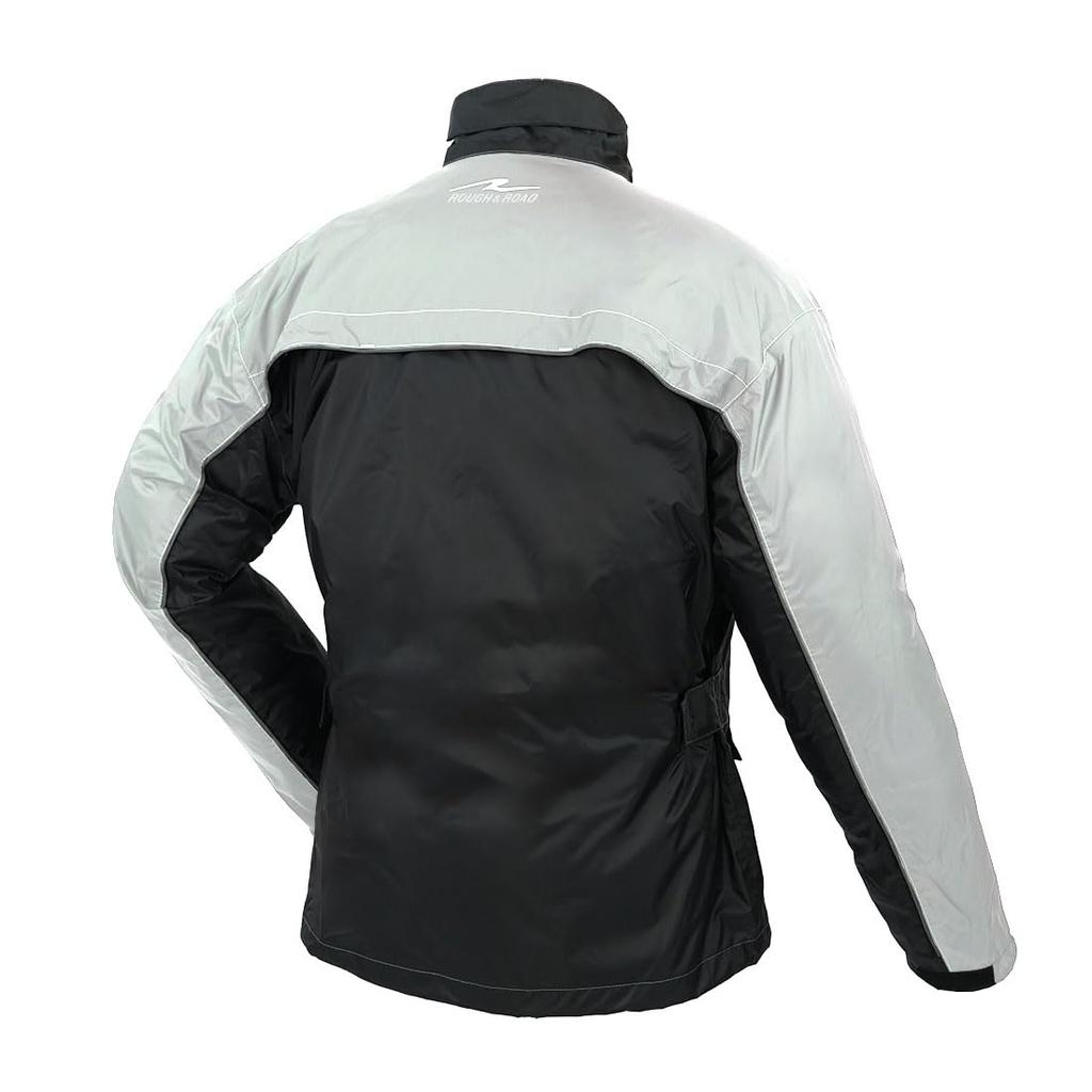 Rough & Road RR7815 Dual Tex Compact Rain Suit Top and Bottom Set, Motorcycle